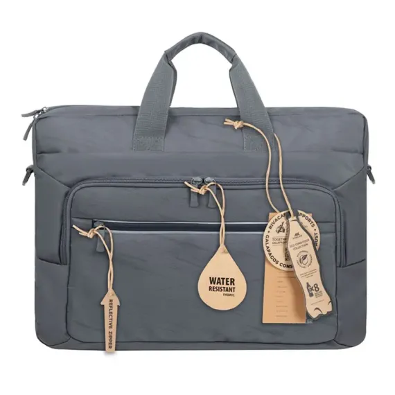 СУМКА ДЛЯ НОУТБУКА RIVACASE 7531, 16", ECO-FRIENDLY RPET ПОЛИЭСТЕР, СЕРЫЙ