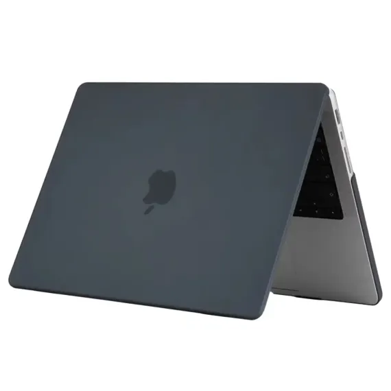 HUSA PENTRU LAPTOP TECH PROTECT SMARTSHELL MACBOOK PRO 14 (2021-2023), 14.2", POLICARBONAT, NEGRU MAT
