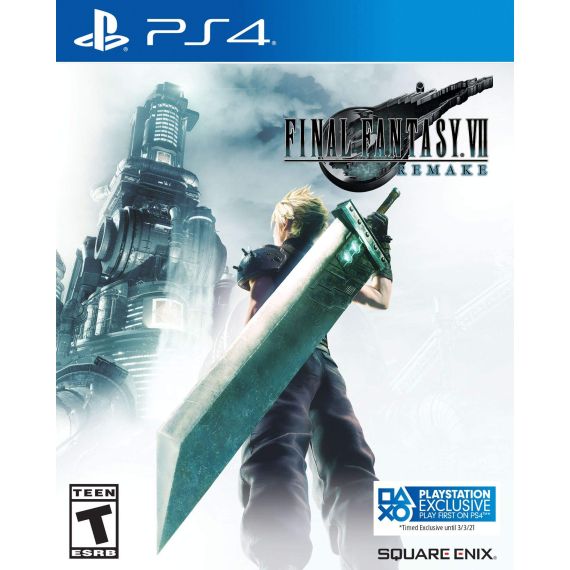 FINAL FANTASY VII REMAKE PLAYSTATION 4