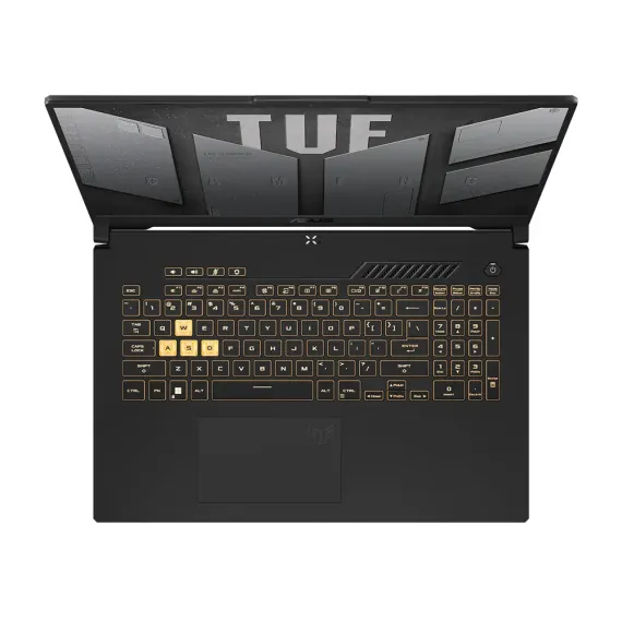 LAPTOP GAMING 17,3" ASUS TUF GAMING F17 FX707ZC4, MECHA GRAY, INTEL CORE I5-12500H, 16GB/512GB, FARA SO