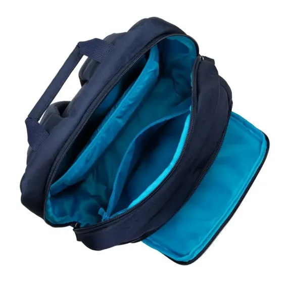 РЮКЗАК ДЛЯ НОУТБУКА RIVACASE 7561, 15.6", ECO-FRIENDLY RPET ПОЛИЭСТЕР, ТЕМНО-СИНИЙ