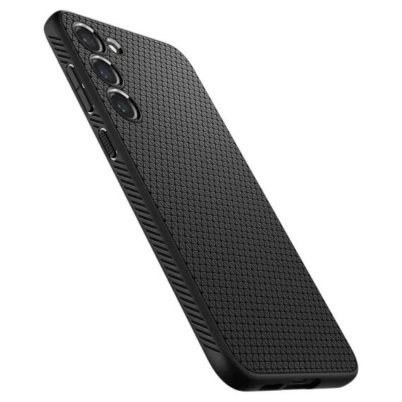 ЧЕХОЛ SPIGEN SAMSUNG S23+, LIQUID AIR, МАТОВЫЙ ЧЕРНЫЙ