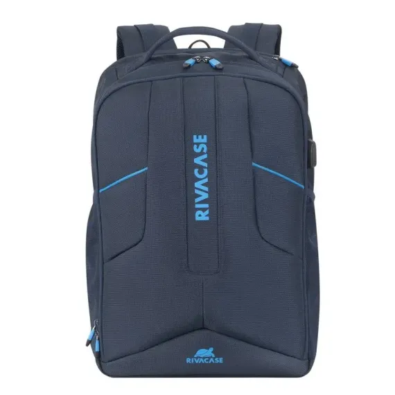 RUCSAC DE CALATORIE RIVACASE BORNEO, 17.3", POLIESTER, ALBASTRU INCHIS