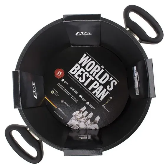 КАСТРЮЛЯ AMT GASTROGUSS I-924-E, 5Л, 24СМ, ЧЁРНЫЙ