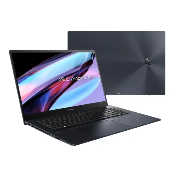 LAPTOP 17,3" ASUS ZENBOOK PRO 17 UM6702, TECH BLACK, AMD RYZEN 9 6900HX, 16GB/1024GB, FARA SO