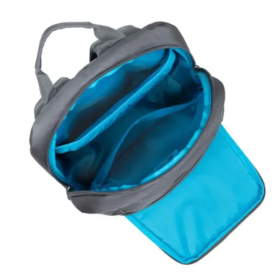 РЮКЗАК ДЛЯ НОУТБУКА RIVACASE 7561, 15.6", ECO-FRIENDLY RPET ПОЛИЭСТЕР, СЕРЫЙ