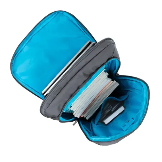 RUCSAC PENTRU LAPTOP RIVACASE 7569, 17.3", POLIESTER RPET ECO-FRIENDLY, GRI