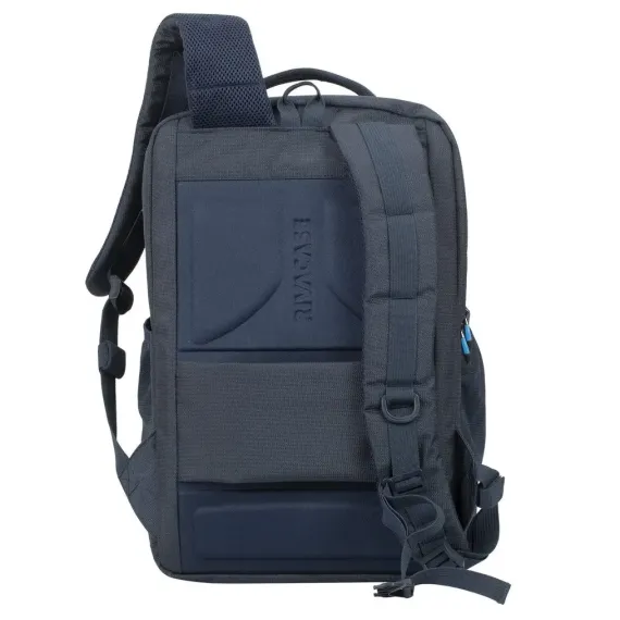 RUCSAC DE CALATORIE RIVACASE BORNEO, 17.3", POLIESTER, ALBASTRU INCHIS