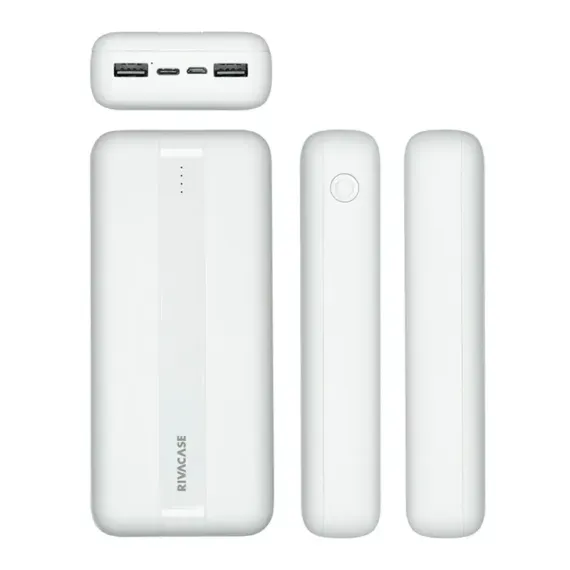 ACUMULATOR EXTERN RIVACASE VA2081, 20000MAH, ALB