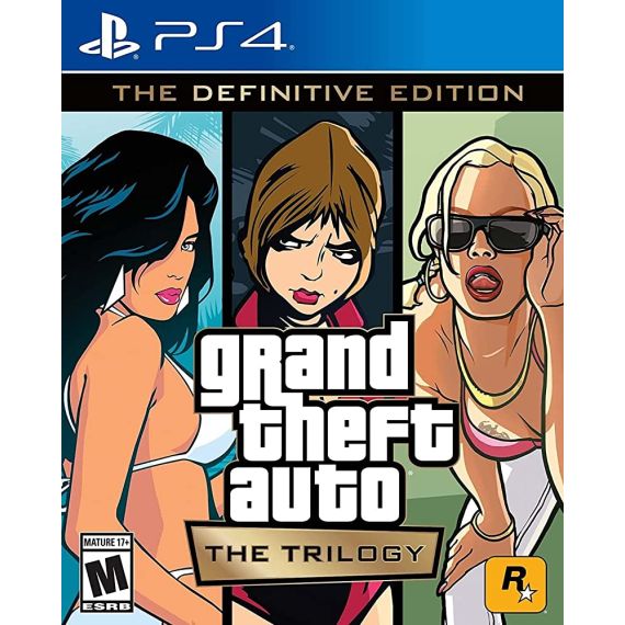 GTA THE TRILOGY DEFINITIVE EDITION PLAYSTATION 4