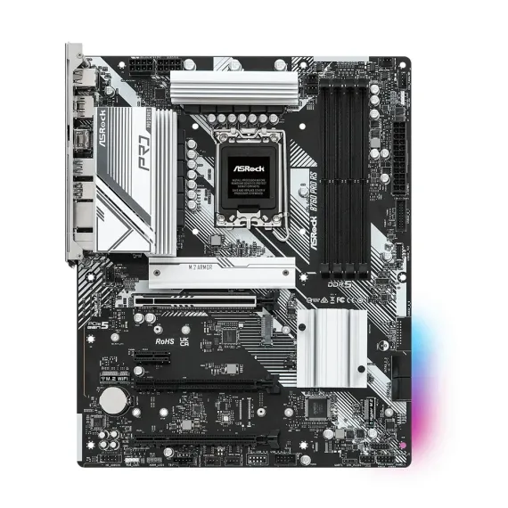 PLACA DE BAZA ASROCK B760 PRO RS, LGA1700, INTEL B760, ATX
