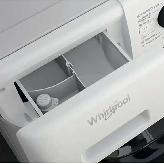 СТИРАЛЬНО-СУШИЛЬНАЯ МАШИНА WHIRLPOOL FFWDB 976258 BV EE, 9КГ, БЕЛЫЙ