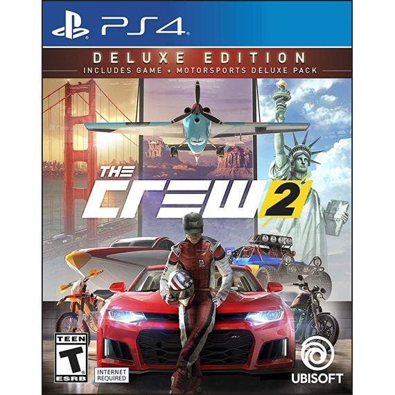 THE CREW 2 DELUXE EDITION GAME FOR SONY PLAYSTATION 4