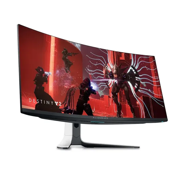 34" ИГРОВОЙ МОНИТОР DELL AW3423DW, OLED 3440X1440 WQHD, БЕЛЫЙ