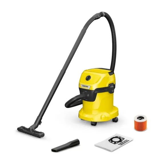 ПЫЛЕСОС KARCHER WD 3, ЖЁЛТЫЙ