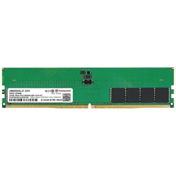 MEMORIE RAM TRANSCEND JETRAM, DDR5 SDRAM, 4800 MHZ, 32 GB, JM4800ALE-32G