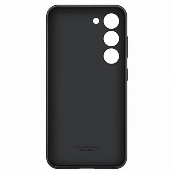 ЧЕХОЛ SAMSUNG LEATHER COVER FOR GALAXY S23+, ЧЁРНЫЙ