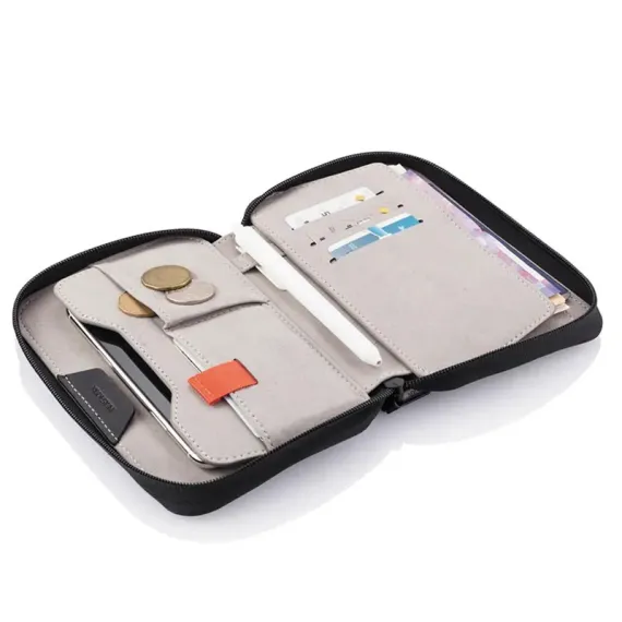 ORGANIZATOR DE CALATORII XD-DESIGN PASSPORT HOLDER, NEGRU