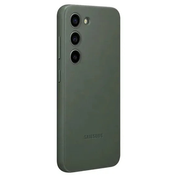 ЧЕХОЛ SAMSUNG LEATHER COVER FOR GALAXY S23+, ЗЕЛЕНЫЙ