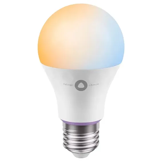 УМНАЯ ЛАМПОЧКА YANDEX YNDX-00501, E27, МНОГОЦВЕТНАЯ