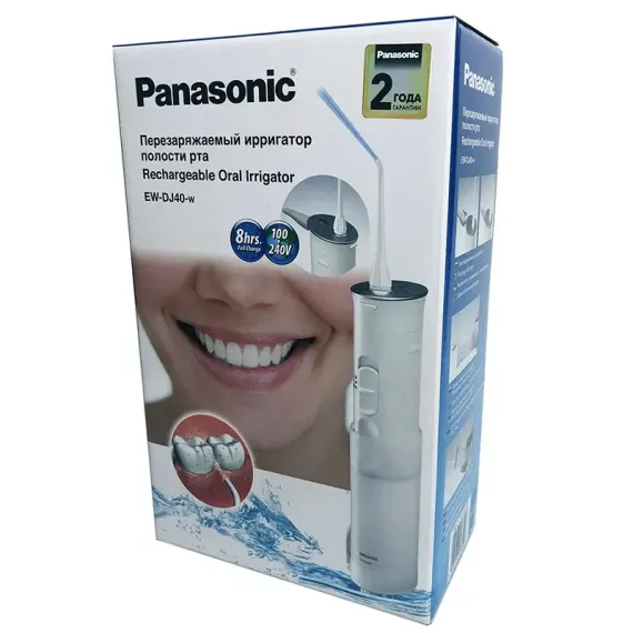 ИРРИГАТОР ДЛЯ ПОЛОСТИ РТА PANASONIC EW-DJ40-W520, БЕЛЫЙ