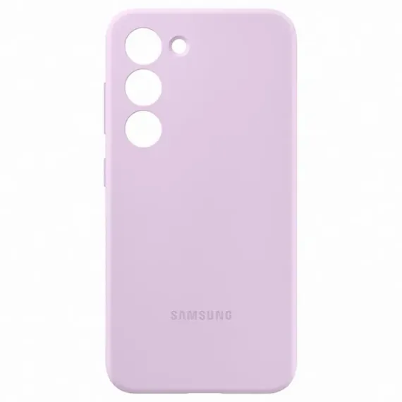 ЧЕХОЛ SAMSUNG SILICONE COVER FOR GALAXY S23, ФИОЛЕТОВЫЙ
