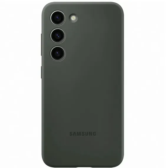 ЧЕХОЛ SAMSUNG SILICONE COVER FOR GALAXY S23, ЗЕЛЕНЫЙ
