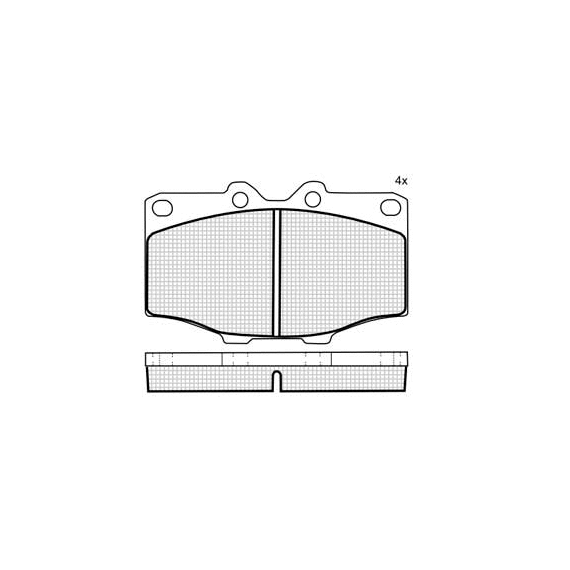 ТОРМОЗНЫЕ КОЛОДКИ DBS3002 SP205 T0882
