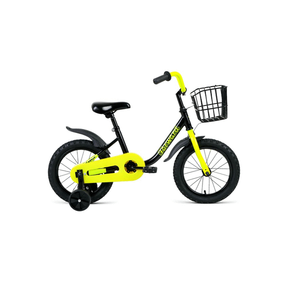 ВЕЛОСИПЕД ДЕТСКИЙ FORWARD BARRIO 14 (14" 1 СК.) 2019-2020, ЧЕРНЫЙ