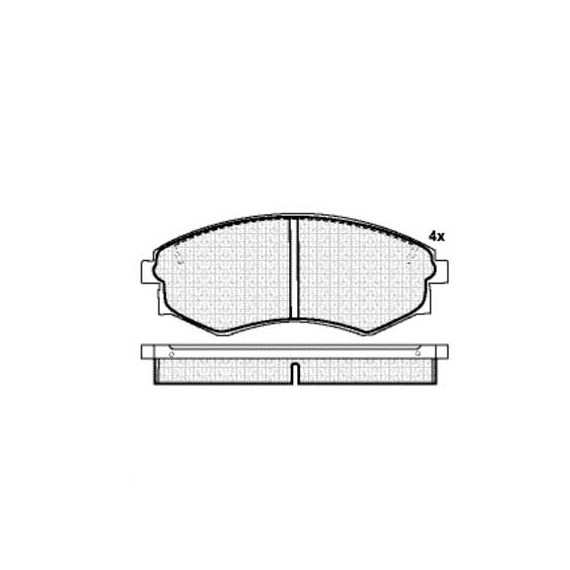 ТОРМОЗНЫЕ КОЛОДКИ DBS3048 SP151 T3041 HYUNDAI LANTRA SONATA ПЕР.