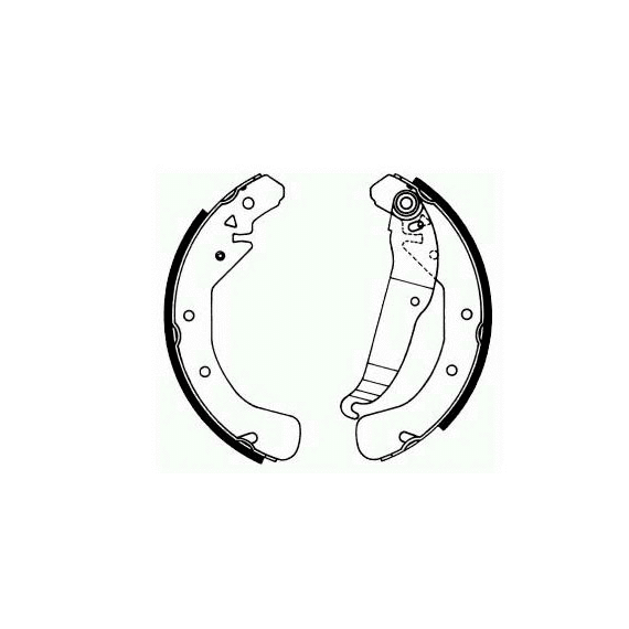 ТОРМОЗНЫЕ КОЛОДКИ SS 548 SMG 046 * OPEL