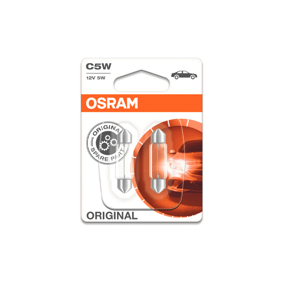 АВТОЛАМПА OSRAM 6418-02B ORIGINAL LINE SV8.5-8  C5W