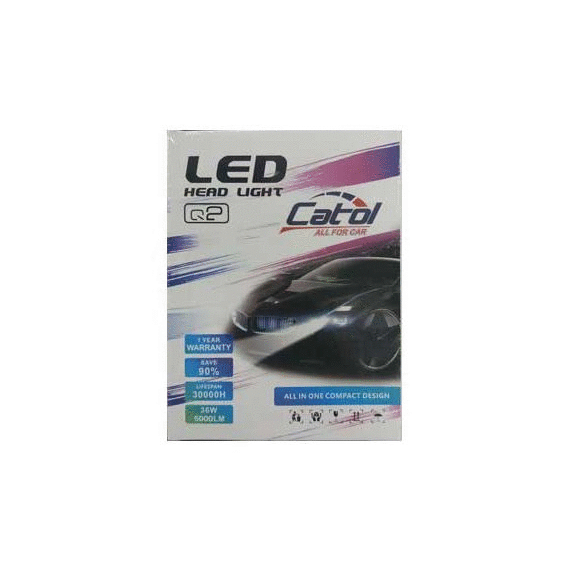 АВТОМОБИЛЬНАЯ ЛАМП CATOL Q2 LED KIT H1 5000 LM2