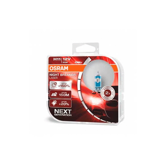 ЛАМПА ГАЛОГЕННАЯ Н11 OSRAM 64211 NL  +150% 12V 55W