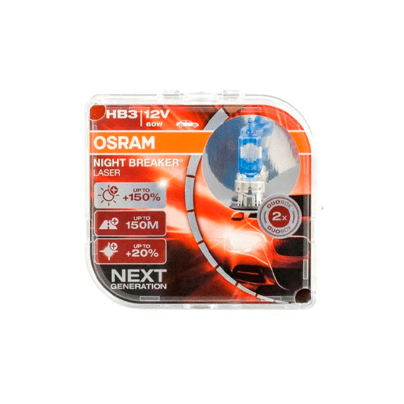 ЛАМПА OSRAM 9005 NL +150%  HB3 12V 60W