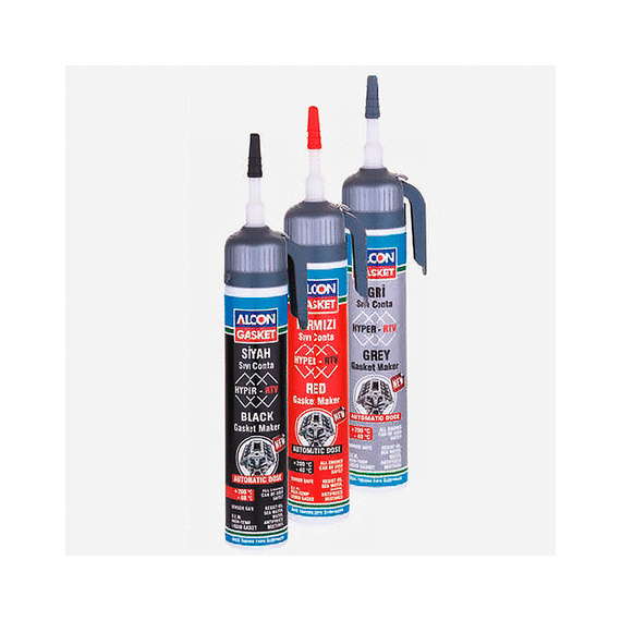 M-3326 ТЕРМОСТОЙК. ГЕРМЕТИК-ФОРМИРОВ. ПРОКЛ. СИЛИКОН. ЧЁРНЫЙ 200 МЛ (АЛЮМ КАРТРИДЖ)