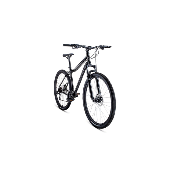 ГОРНЫЙ ВЕЛОСИПЕД FORWARD SPORTING 29 2.2 DISC (29" 8 СК. РОСТ 21") 2020-2021, ЧЕРНЫЙ/ТЕМНО-СЕРЫЙ