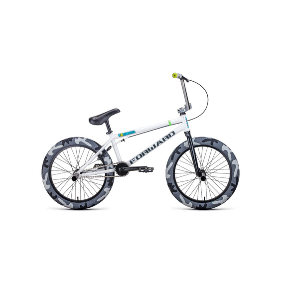 BMX ВЕЛОСИПЕД FORWARD ZIGZAG 20 (20" 1 СК. РОСТ 20.75") 2020-2021, БЕЛЫЙ