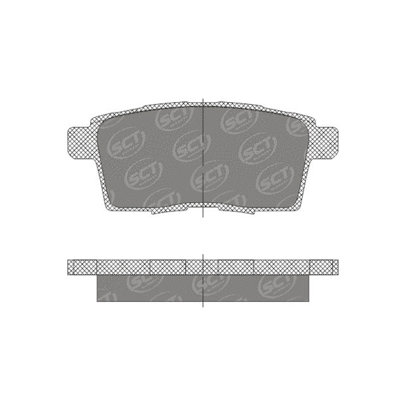ТОРМОЗНЫЕ КОЛОДКИ DBS (SP 687) (FDB4366) * MAZDA CX 7, CX 9  ЗАДНИЕ КОЛОДКИ/PARTI P/U FRINA