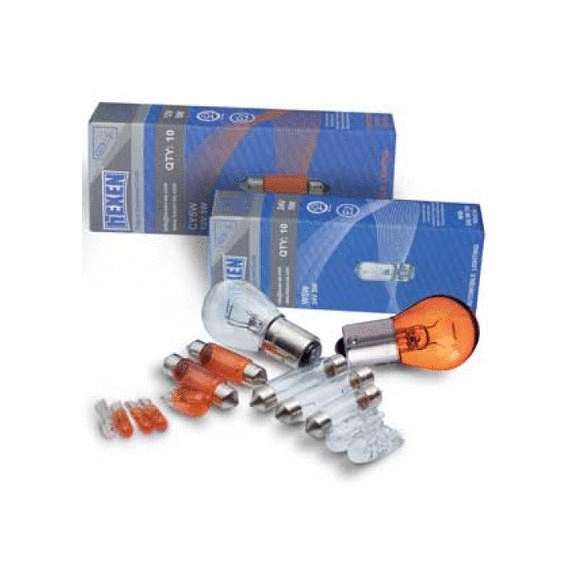 АВТОМОБИЛЬНАЯ ЛАМПОЧКА HEXEN P27W 12V 27W W2.5?16D ORANGE (4323OG)