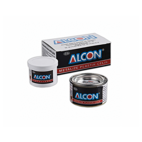 M-2220 КЛЕЙ ЭПОКСИДНЫЙ С СОДЕРЖАНИЕМ СТАЛЬНОГО ПОРОШКА ДЛЯ ПЛАСТ. И СТАЛИ  100 GR. (ЖЕСТ.БАНКА-КОРОБ)