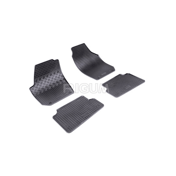РЕЗИНОВЫЕ КОВРИКИ RIGUM ДЛЯ SKODA FABIA II 07