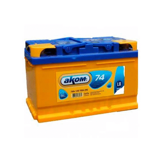 АККУМУЛЯТОР АКОМ 6СТ-74 ЕВРО  VL EURO P+(700 A)