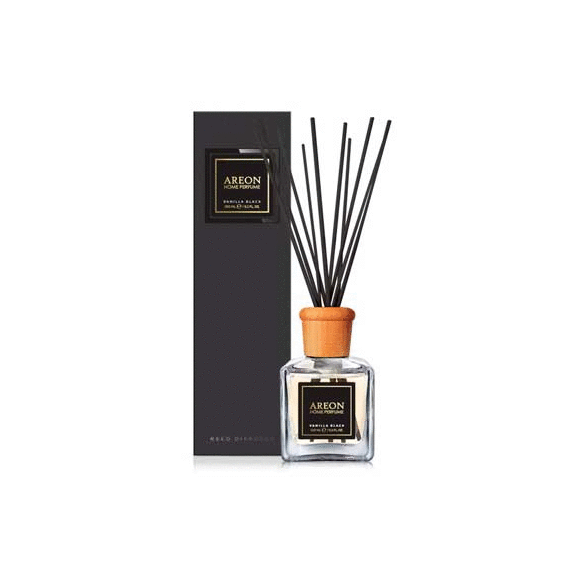 АРОМАТИЗАТОР ВОЗДУХА AREON HOME PERFUME BLACK VANILLA BLACK