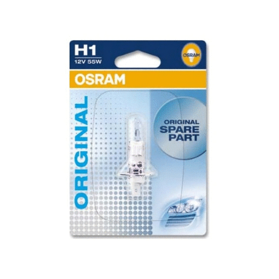 АВТОЛАМПА OSRAM H1 12V 55W P14.5S (64150-01B)