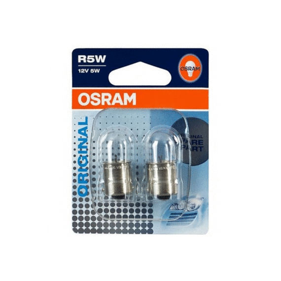 АВТОЛАМПА OSRAM 12V R5W BA15S (5007-02B)