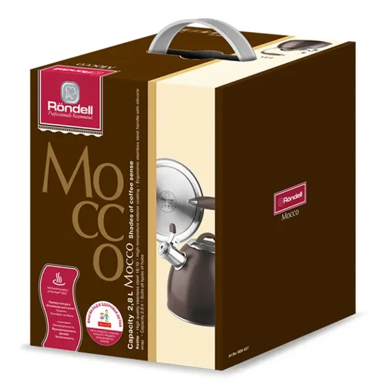 ЧАЙНИК RONDELL RDS-837, 2,8Л, КОРИЧНЕВЫЙ