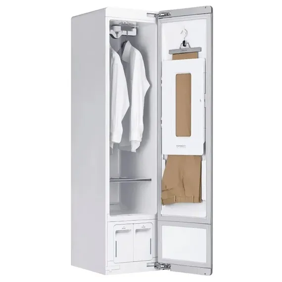 ПАРОВОЙ ШКАФ ДЛЯ УХОДА ЗА ОДЕЖДОЙ LG S3WER, БЕЛЫЙ