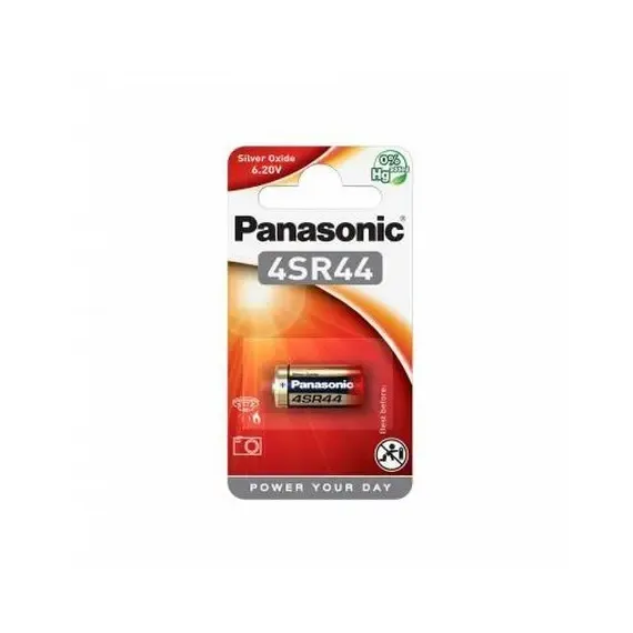 BATERII PANASONIC 4SR-44EL, SR44 , 160 MAH, 1 BUC.