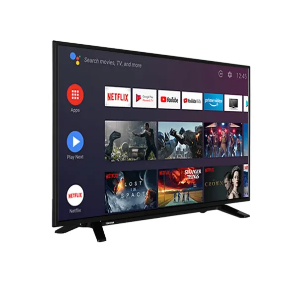 43" LED SMART TV TOSHIBA 43LA2063DG, 1920X1080 FHD, ANDROID TV, NEGRU